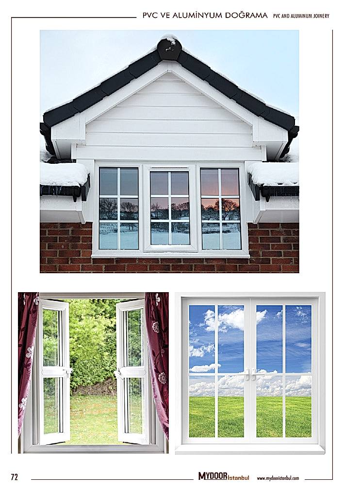 pvc alüminyum doğrama